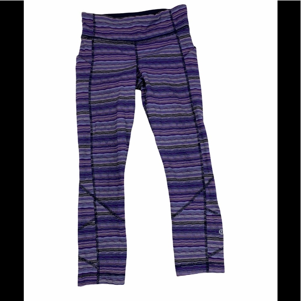 Lululemon Pace Rival Crop Space Die Twist 4